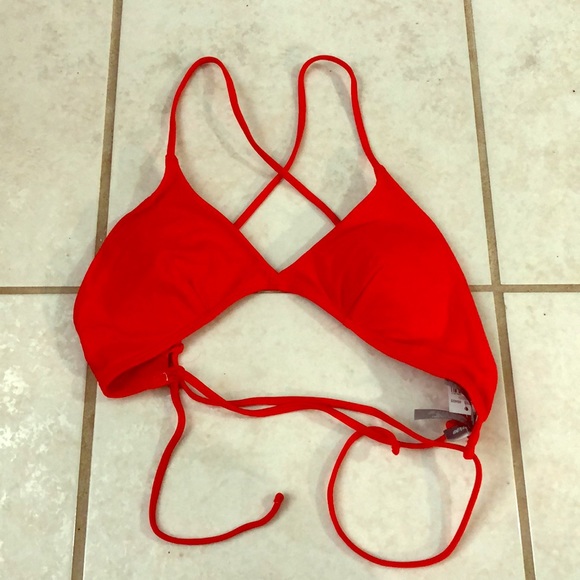 American Eagle classic red bikini - Picture 1 of 2